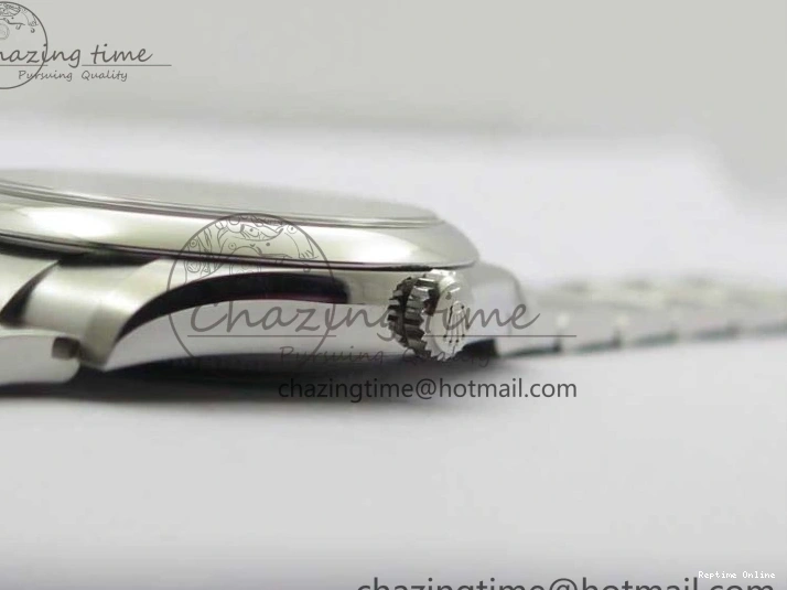 0103 FashionForward Oyster Perpetual 41mm 124300 ROF 1:1 Best Edition 904L Steel Dark Blue Dial on SS Bracelet A 2666